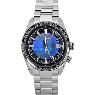 Citizen Attesa Limited Edition Super Titanium Blue Dial Eco-Drive CB0288-65L 100M Men's Watch