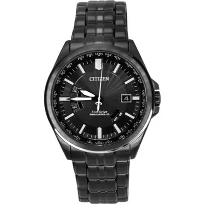 Citizen Collection Night Colour Edition Radio Controlled Black Dial Eco-Drive CB0294-54E 100M Men's Watch
