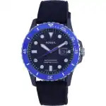 Fossil FB-01 Black Dial Silicone Strap Quartz CE5023 100M Men's Watch