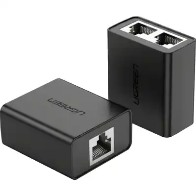 UGREEN RJ45 Splitter Adapter 2 Pack (Black)