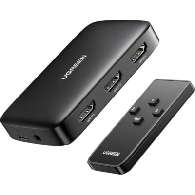 UGreen CM332 3-in-1 HDMI 1.4 Switch 4K