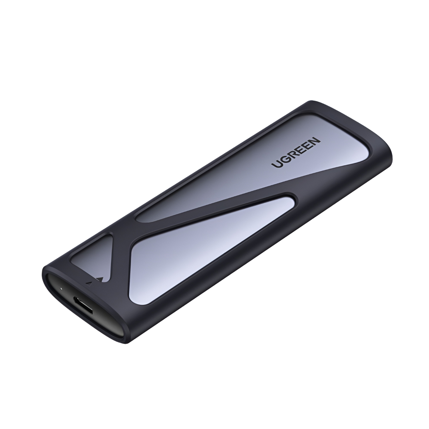 UGREEN CM400-90264 M.2 NVME/SATA SSD Enclosure (10Gbps) - Silver 1 UGREEN CM400-90264 M.2 NVME/SATA SSD Enclosure (10Gbps) - Silver