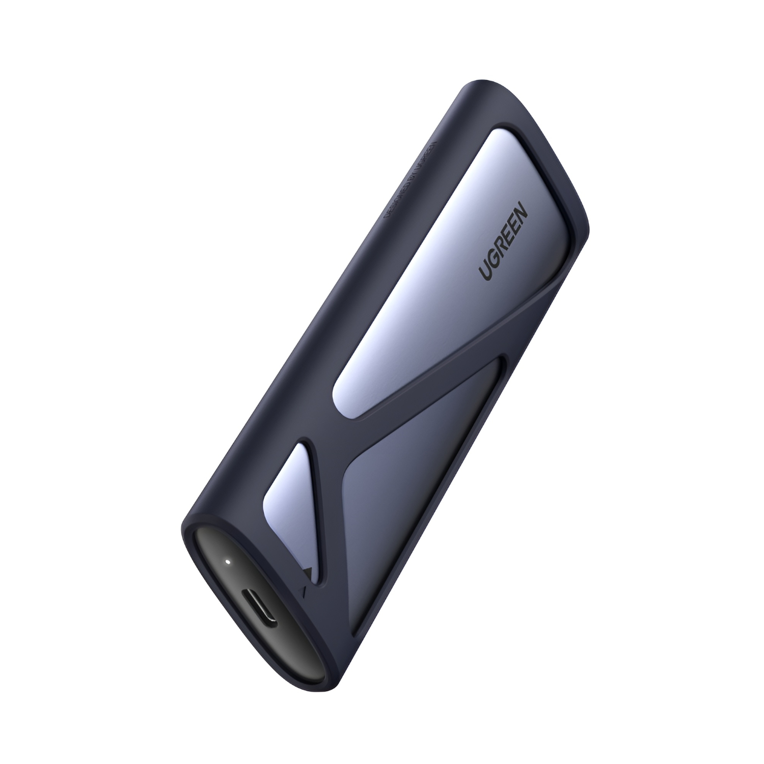 UGREEN CM400-90264 M.2 NVME/SATA SSD Enclosure (10Gbps) - Silver 2 UGREEN CM400-90264 M.2 NVME/SATA SSD Enclosure (10Gbps) - Silver - Image 2