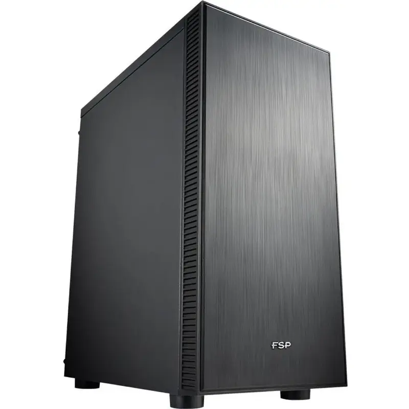 FSP CMT223S ATX Mid Tower Chassis - Black