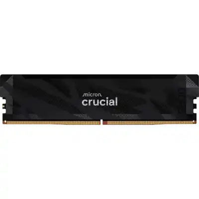 Crucial Pro 16GB 6400Mhz DDR5 Desktop OC Gaming Memory - Black