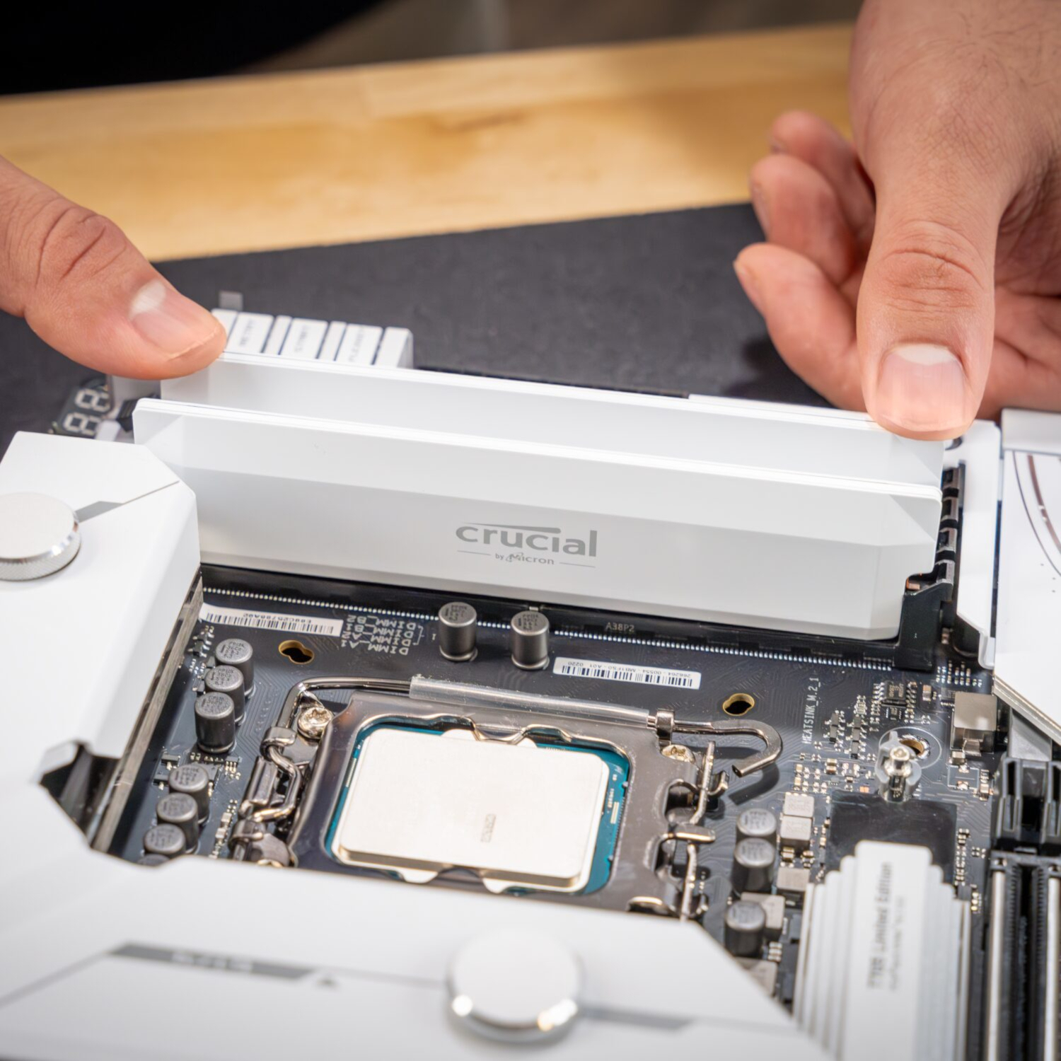 Crucial Pro DDR5 6000MHz 32GB Overclocking Memory Kit – White - Image 4