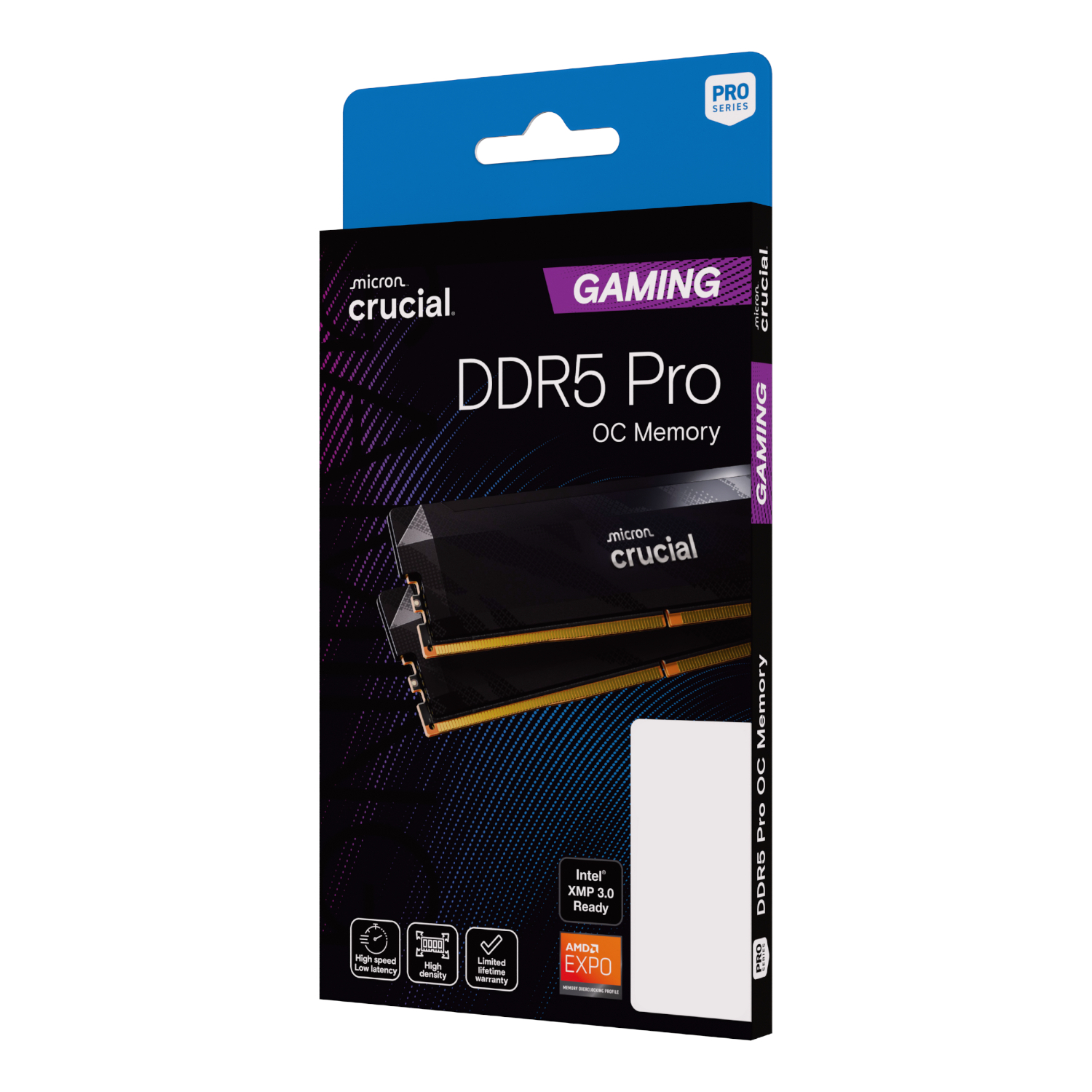Crucial Pro Overclocking DDR5-6400 32GB Desktop Gaming Memory Kit (16GB x 2) - Black - Image 5
