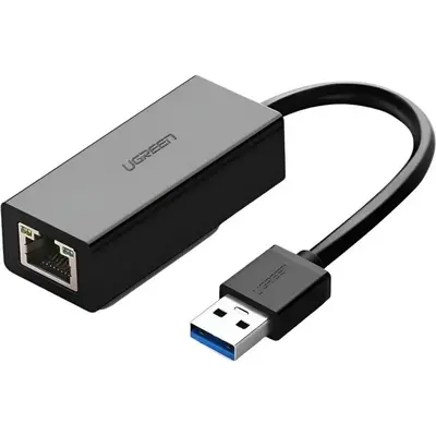 UGREEN CM111 USB3.0 to RJ5 Gigabit Ethernet Adapter - Black