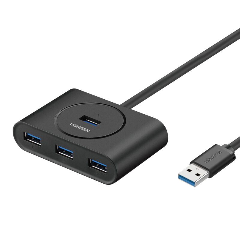 UGREEN 4-Port USB 3.0 Hub | 5Gbps Data Transfer - 0.5m
