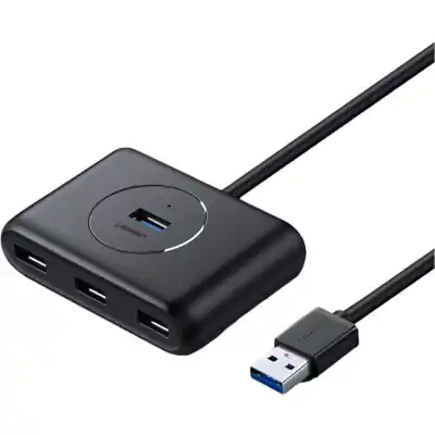 UGREEN 4-Port USB 3.0 Hub with Micro USB | 5Gbps Data Transfer - 1m