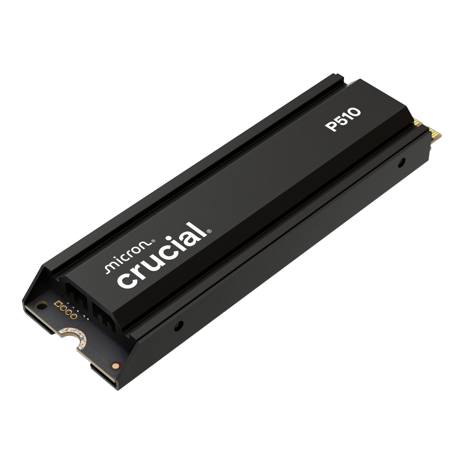 Crucial P510 1TB M.2 Gen5 with Heatsink NVMe 3D NAND SSD - Image 3