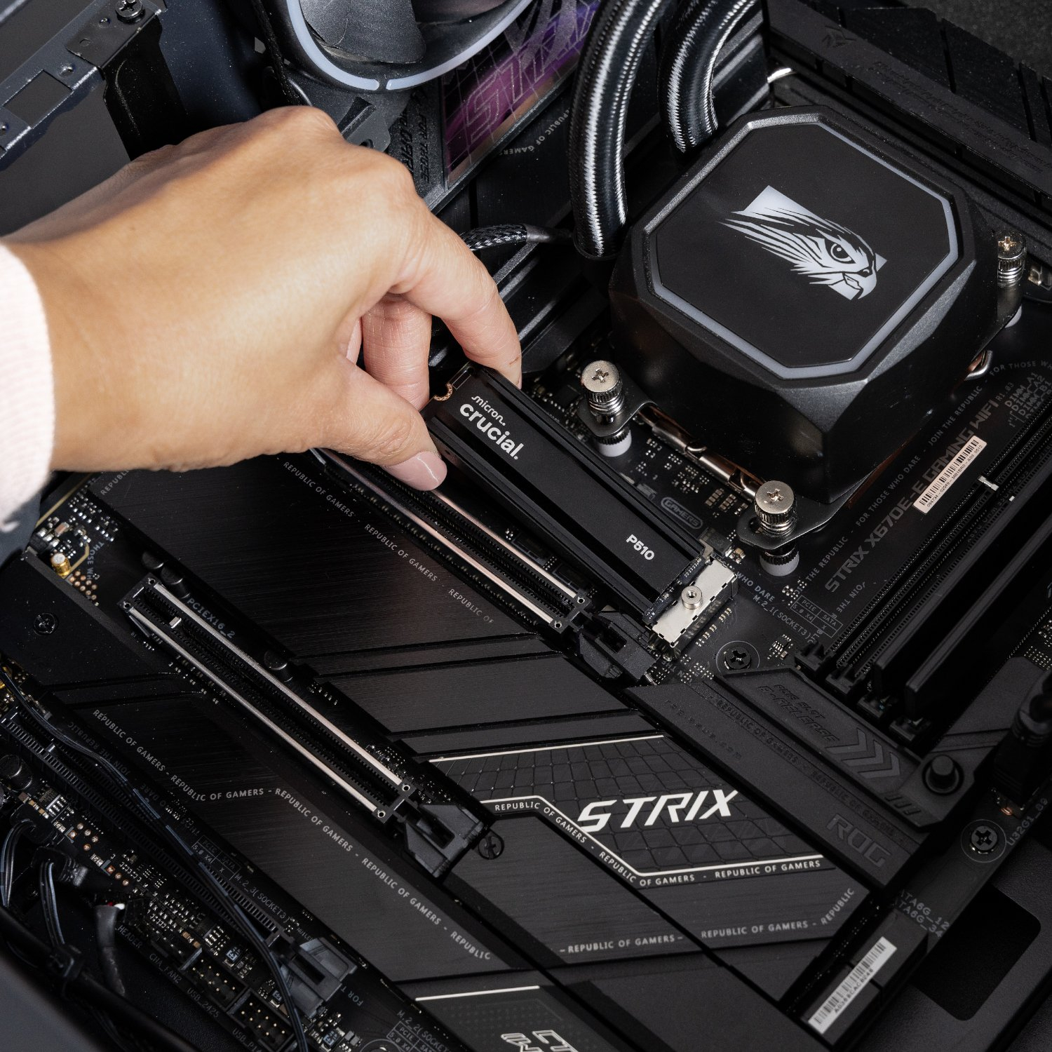 Crucial P510 2TB M.2 Gen5 with Heatsink NVMe 3D NAND SSD - Image 7