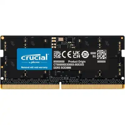Crucial 32GB 5600MHz DDR5 SODIMM Notebook Memory