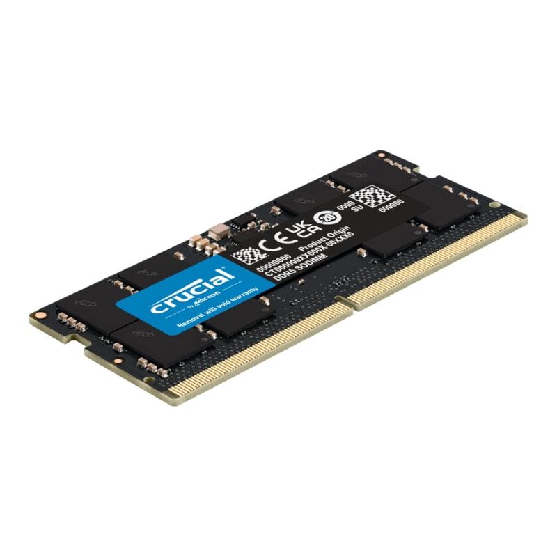Crucial 8GB 5600MHz DDR5 SODIMM Notebook Memory 3 Crucial 8GB 5600MHz DDR5 SODIMM Notebook Memory - Image 3