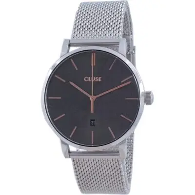 Cluse Aravis Grey Dial Stainless Steel Quartz CW0101501003 Men's Watch