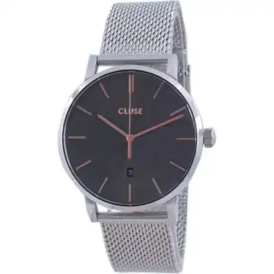 Cluse Aravis Grey Dial Stainless Steel Quartz CW0101501003 Men's Watch