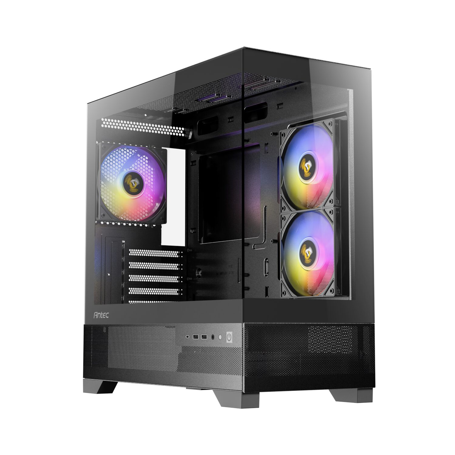 Antec CX500M ARGB Gaming Chassis | M-ATX | ITX | Type-C - Black 1 Antec CX500M ARGB Gaming Chassis | M-ATX | ITX | Type-C - Black