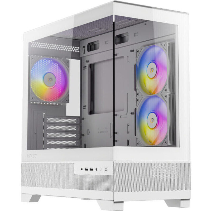 Antec CX500M Micro-ATX | ITX RGB Mini-Tower Gaming Chassis Type-C - White