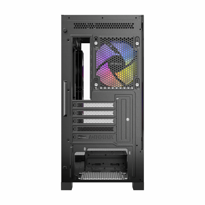 Antec CX500M Micro-ATX | ITX RGB Mini-Tower Gaming Chassis Type-C - Black 2 Antec CX500M Micro-ATX | ITX RGB Mini-Tower Gaming Chassis Type-C - Black - Image 2