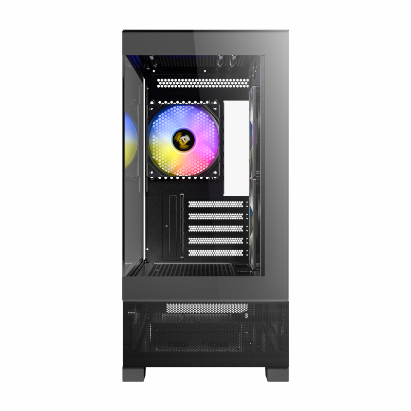 Antec CX500M Micro-ATX | ITX RGB Mini-Tower Gaming Chassis Type-C - Black 3 Antec CX500M Micro-ATX | ITX RGB Mini-Tower Gaming Chassis Type-C - Black - Image 3