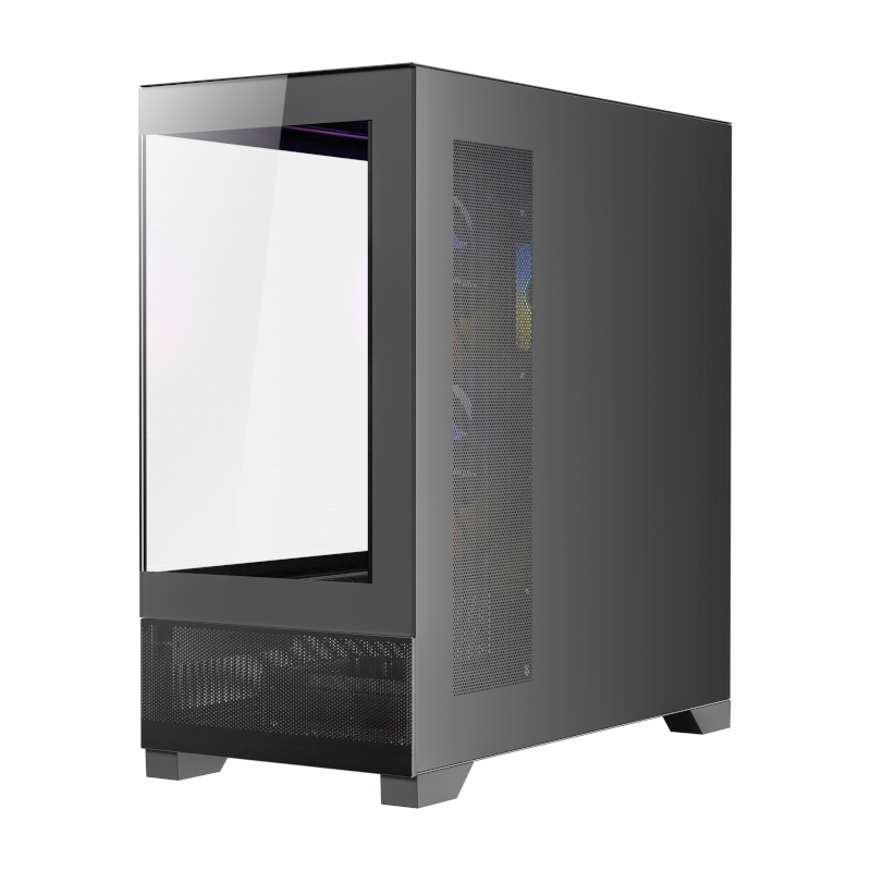 Antec CX500M Micro-ATX | ITX RGB Mini-Tower Gaming Chassis Type-C - Black 4 Antec CX500M Micro-ATX | ITX RGB Mini-Tower Gaming Chassis Type-C - Black - Image 4