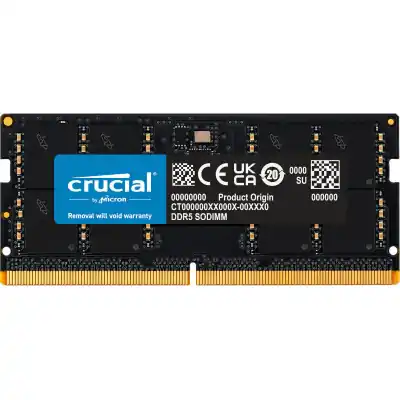 Crucial 64GB 5600MHz DDR5 SODIMM Notebook Memory