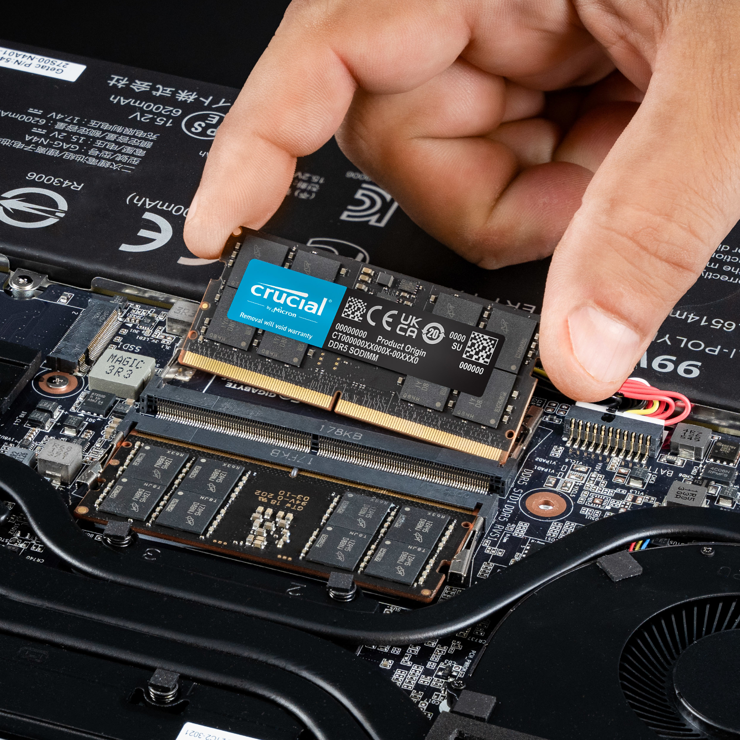 Crucial 64GB 5600MHz DDR5 SODIMM Notebook Memory 5 Crucial 64GB 5600MHz DDR5 SODIMM Notebook Memory - Image 5