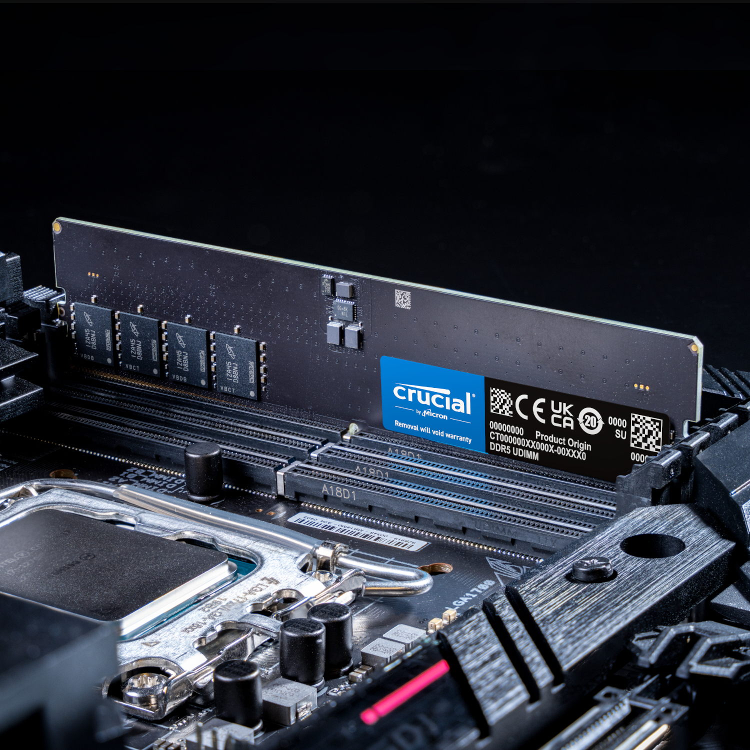 Crucial 64GB DDR5 5600Mhz UDIMM Desktop Memory - Image 5