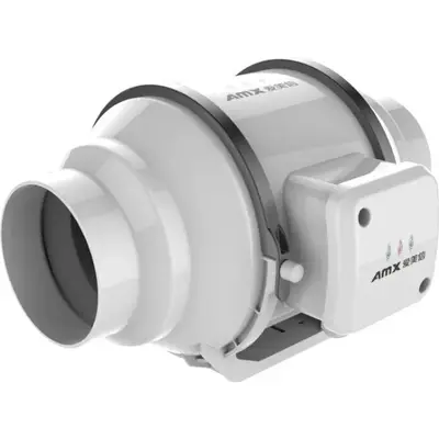 AMX 250mm Mixed Flow Industrial Inline Duct Fan (D250)