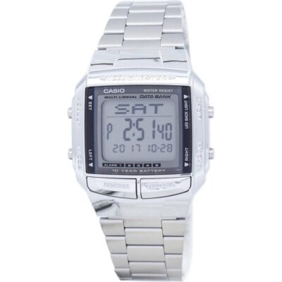 Casio Data Bank Illuminator Dual Time Alarm Digital Db-360-1a Db360-1a Men's Watch