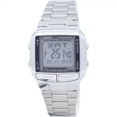 Casio Data Bank Illuminator Dual Time Alarm Digital DB-360-1A DB360-1A Men's Watch