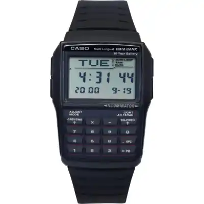 Casio Digital Data Bank 5 Alarm Multi-Lingual DBC-32-1ADF DBC-32-1A Men's Watch
