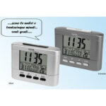 Elite Sveglia Digitale Parlante Antracite / Dark Silver Speaking* Digital Alarm Clock (*italian Only) (DV 290DS) Unisex WATCHES