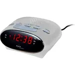 Elite Radiosveglia A Corrente - Argento - Electric Radio Alarm Clock - Silver (DV-985_S) Unisex WATCHES