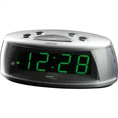 Elite Sveglia Led A Corrente (cavetto Usb E Spina Inclusi) - Argento - Led Alarm Clock Powered By Electricity (usb Cable And Plug Included) - Silver (DV630_S) Unisex WATCHES Elite Sveglia Led A Corrente (cavetto Usb E Spina Inclusi) - Argento - Led Alarm Clock Powered By Electricity (usb Cable And Plug Included) - Silver (DV630_S) Unisex WATCHES