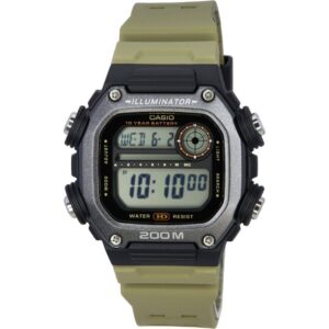 Casio Standard Digital Sand Resin Band Quartz DW-291HX-5A DW291HX-5 200M Men's Watch