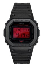 Casio Origin Digital Resin Strap Quartz DW-5600BBR-1 200M Men's Watch