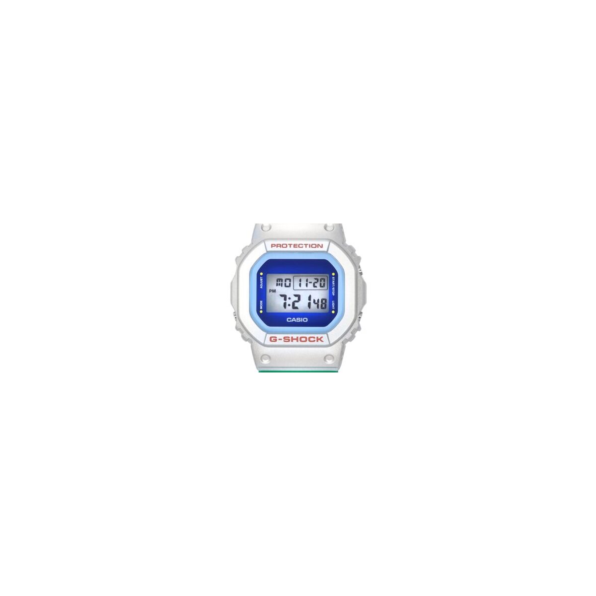 Casio G-Shock Euphoria Series Digital Green Resin Strap Quartz DW-5600EU-8A3 200M Men's Watch