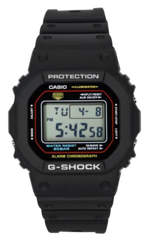 Casio G-Shock Digital Bio-Based Resin Quartz DW-5600RL-1 200M Men's Watch