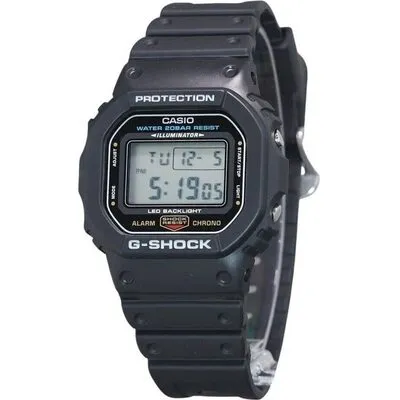 Casio G-Shock Digital Resin Strap Quartz DW-5600UE-1 200M Men's Watch