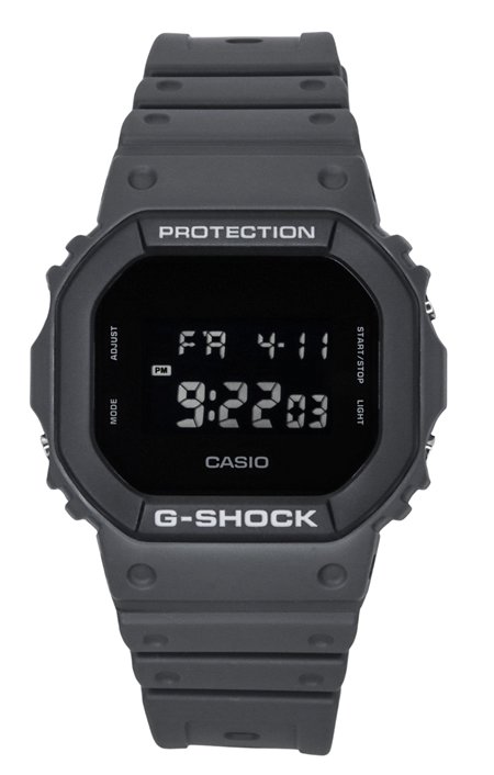 Casio G-Shock Digital Bio-Based Resin Strap Quartz DW-5610UU-8 200M Men's Watch