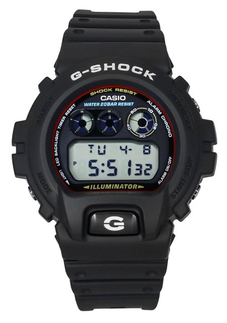 Casio G-Shock Digital Bio-Based Resin Quartz DW-6900RL-1 200M Men's Watch