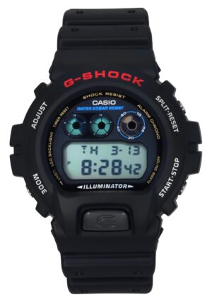 Casio G-Shock Digital Resin Strap Quartz DW-6900U-1 200M Men's Watch