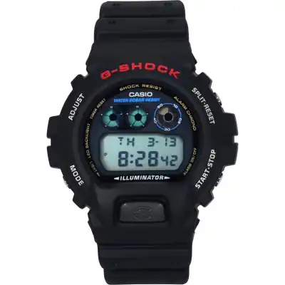 Casio G-Shock Digital Resin Strap Quartz DW-6900U-1 200M Men's Watch