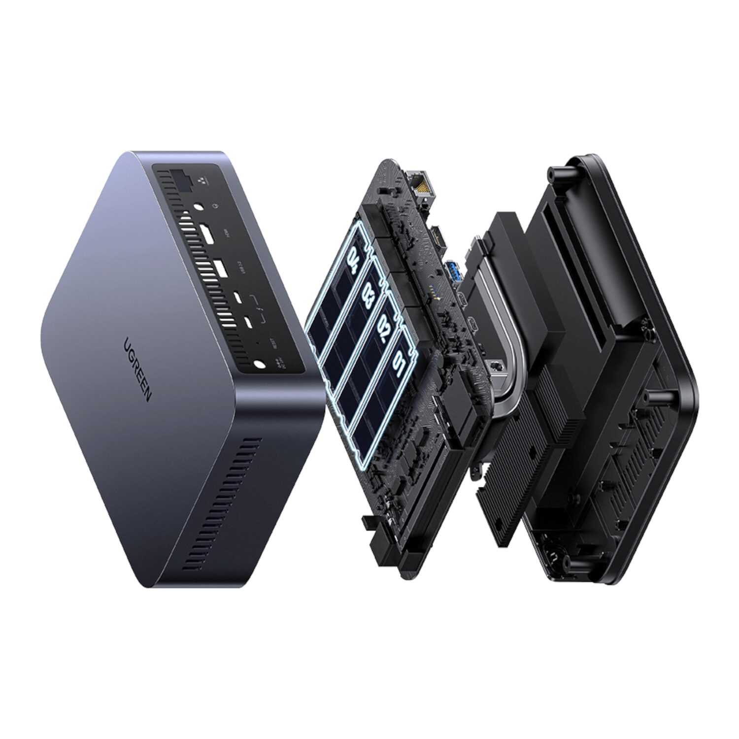 UGREEN NASync DXP480T Plus 4-Bay NAS 2 UGREEN NASync DXP480T Plus 4-Bay NAS - Image 2