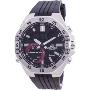 Casio Edifice World Time Mobile Link ECB-10P-1A ECB10P-1 100M Men's Watch