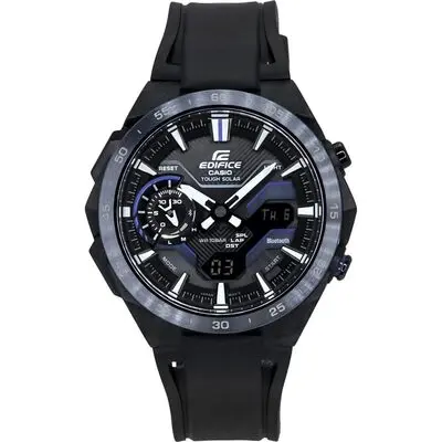 Casio Edifice Windflow Analog Digital Smartphone Link Black Dial Tough Solar ECB-2200PB-1A 100M Men's Watch