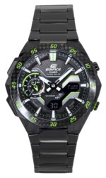 Casio Edifice Windflow Analog Digital Smartphone Link Black Dial Tough Solar ECB-2200RC-1A3 100M Men's Watch