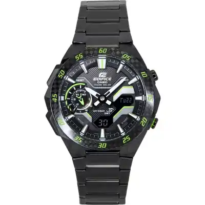 Casio Edifice Windflow Analog Digital Smartphone Link Black Dial Tough Solar ECB-2200RC-1A3 100M Men's Watch