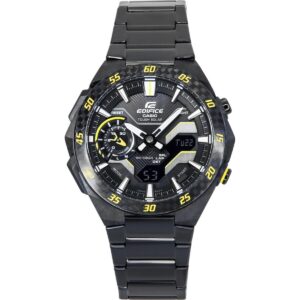Casio Edifice Windflow Analog Digital Smartphone Link Black Dial Tough Solar ECB-2200RC-1A9 100M Men's Watch